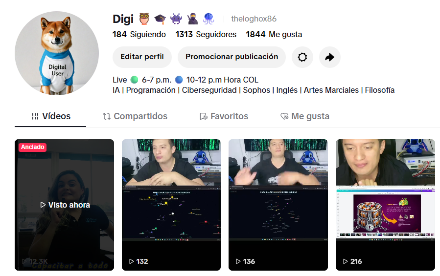 TikTok TheLoghox86 Profile